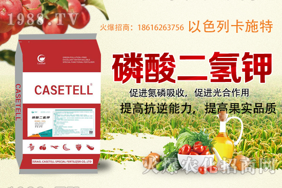  磷酸二氫鉀是什么肥料，磷酸二氫鉀作用及使用方法！