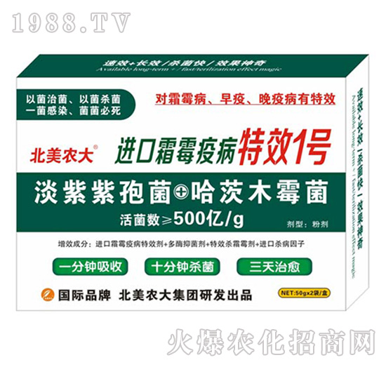 進(jìn)口霜霉疫病特效1號(hào)-北美農(nóng)大