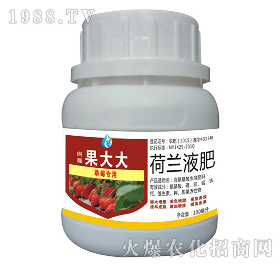 荷蘭液肥-草莓專用果大大-創(chuàng)福農(nóng)