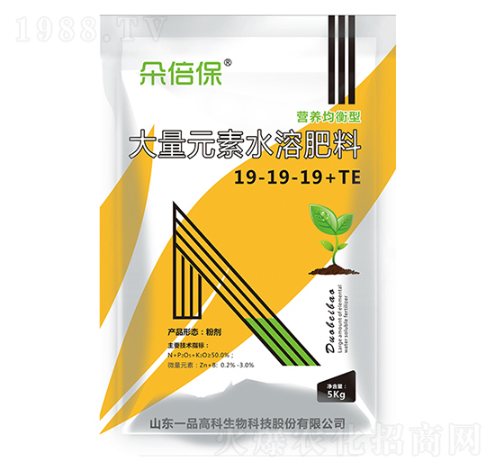 大量元素水溶肥料19-19-19+TE-朵倍保-百農(nóng)思達