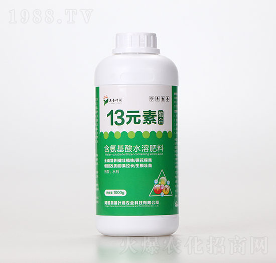 微量元素水溶肥料-螯合13元素-英普葉潤(rùn)