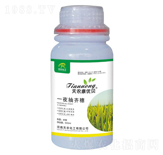 一夜抽齊穗-天農康優(yōu)貝-天農化工