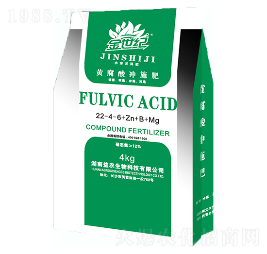 金世紀黃腐酸沖施肥32-4-6-正旺農肥