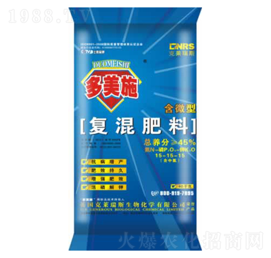 復混肥料15-15-15-克萊瑞斯