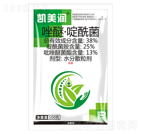 38%唑醚·啶酰菌（100g）-凱美潤-盈輝
