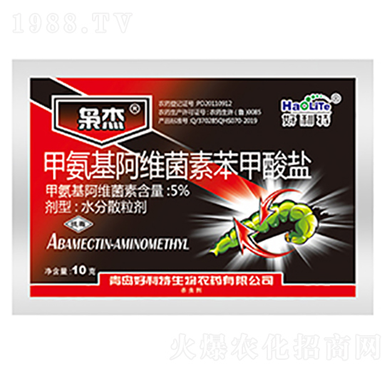 5%甲氨基阿維菌素苯甲酸鹽-梟杰-好利特生物