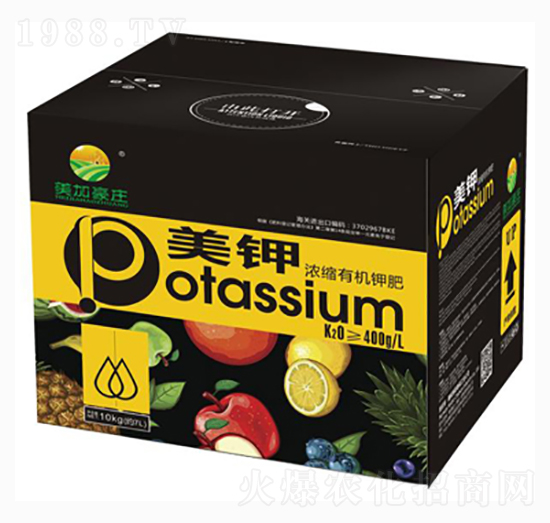 美鉀濃縮有機(jī)鉀肥-美加豪莊