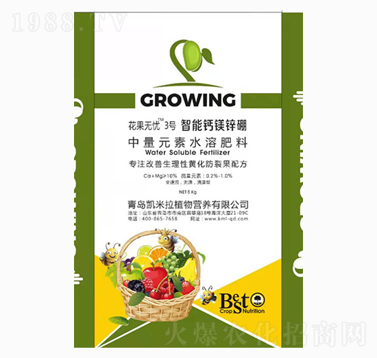 中量元素顆粒水溶肥-花果無憂3號(hào)-凱米拉