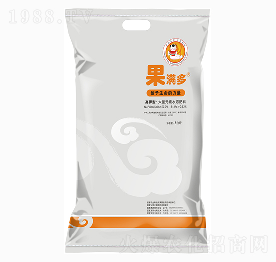 高鉀型大量元素水溶肥料-果滿多-綠悅