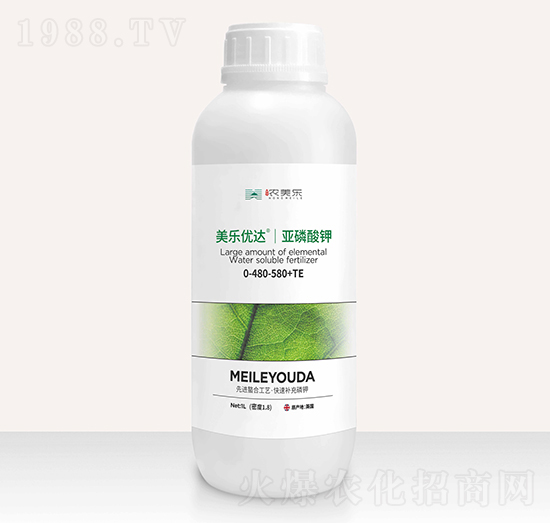 亞磷酸鉀0-480-580+TE 美樂優(yōu)達(dá) 金德倫