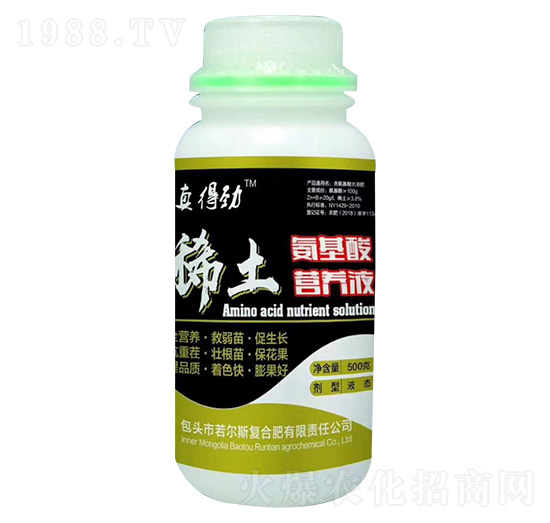 稀土氨基酸營養(yǎng)液 真得勁 蒙奧達