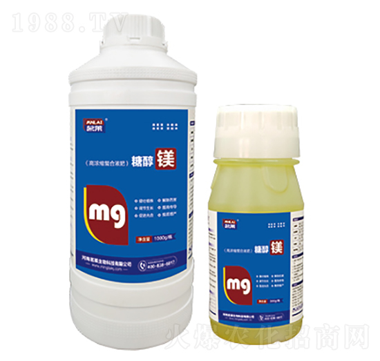 高濃縮螯合液肥-糖醇鎂-茗萊生物