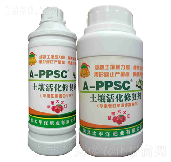 蘋果老舊果園修復專用土壤活化修復劑-巴姆普爾