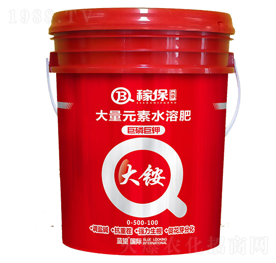 大量元素水溶肥0-500-100-稼保傳奇-藍(lán)望國際
