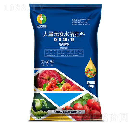 高鉀型大量元素水溶料12-8-40+TE-三分田農(nóng)業(yè)