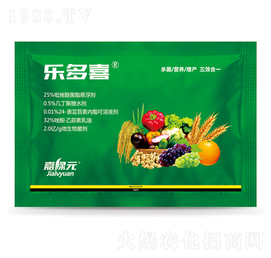 綜合防治推薦組合-樂多喜-嘉綠元