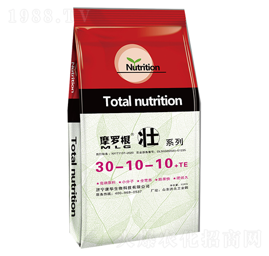 大量元素水溶肥料30-10-10+TE-摩羅根壯-康華生物