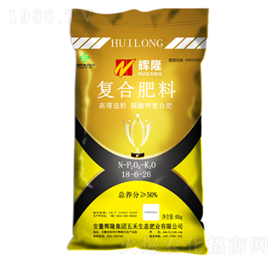 復(fù)合肥料18-6-26-輝隆-五禾生態(tài)