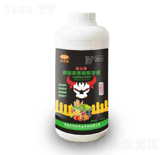 1000g碳能尿素硝銨溶液-黑力氮-農(nóng)利發(fā)