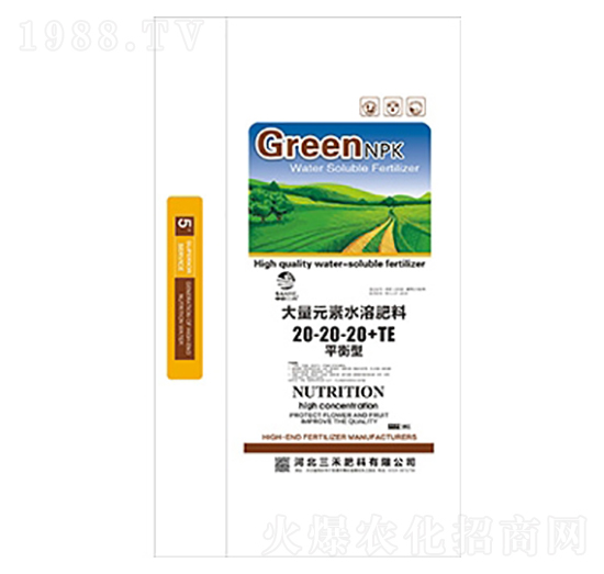 ƽ���ʹ���Ԫ��ˮ�ܷ�20-20-20+TE-���r����