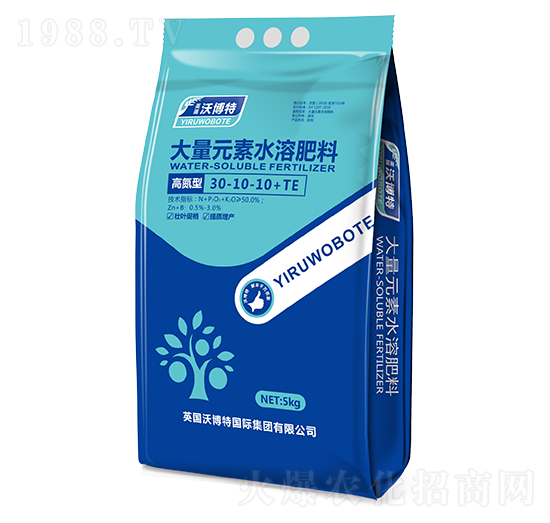 �ߵ��ʹ���Ԫ��ˮ�ܷ���30-10-10+TE-Ӣ���ֲ���