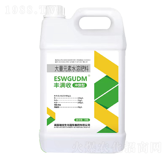 豐滿收大量元素水溶肥料（沖施型）-ESWGUDM-瑞拉生化