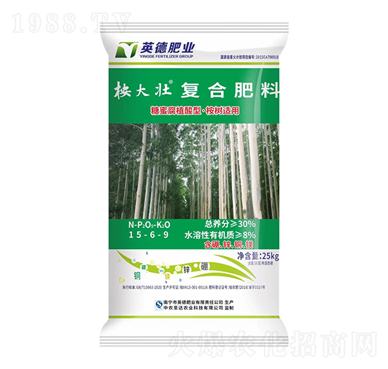 桉樹適用復(fù)混肥料15-6-9-桉大壯-和齊成農(nóng)業(yè)