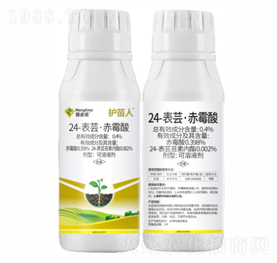 24-表蕓·赤霉酸可溶液劑-護(hù)苗人-恒金諾