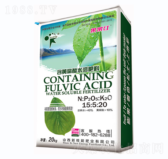 含黃腐酸水溶肥料（防小葉、黃葉?。?新核能