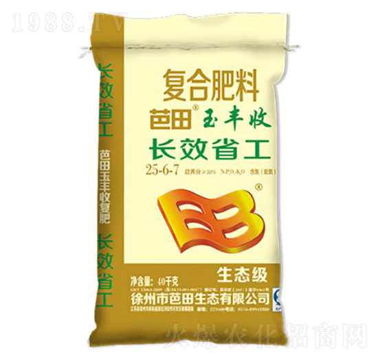 復合肥料25-6-7-玉豐收-芭田