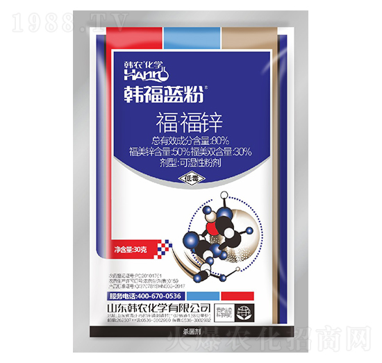 80%?！じｄ\可濕性粉劑-韓福藍粉-韓農(nóng)