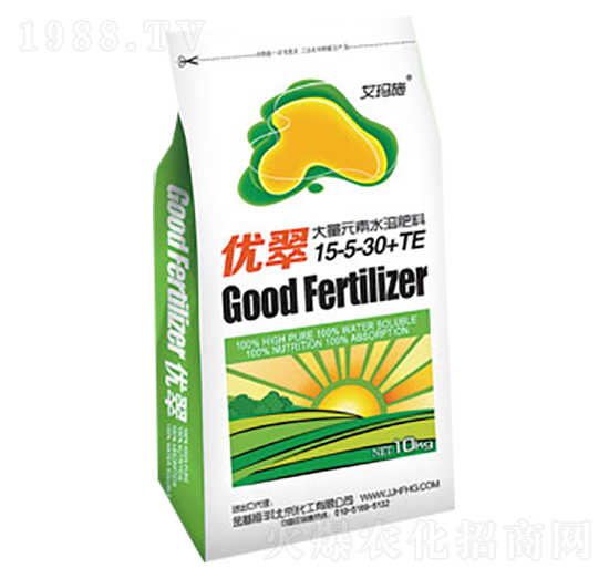 大量元素水溶肥料15-5-30+TE-優(yōu)翠-金基恒豐