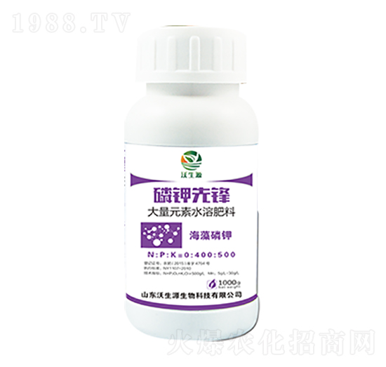 大量元素水溶肥料-磷鉀先鋒-沃生源生物