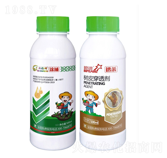 5%高效氯氟氰菊酯+透殺樹(shù)皮穿透劑-睿智益農(nóng)