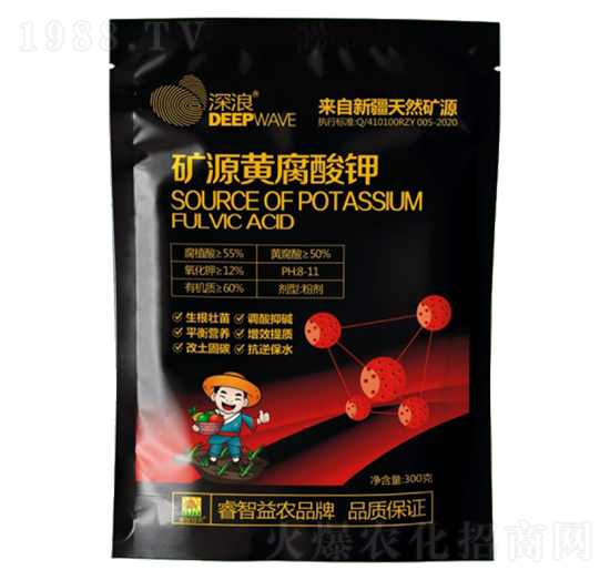 礦源黃腐酸鉀-深浪-睿智益農(nóng)