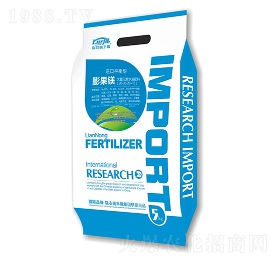大量元素水溶肥20-20-20+TE-膨果鎂-瑞豐德