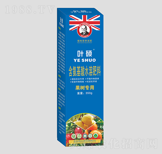 果樹專用葉面肥-葉碩-湯姆生生物