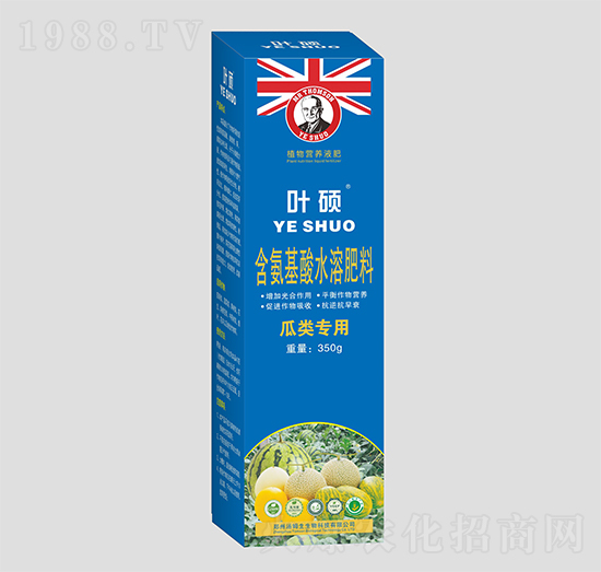 瓜類專用葉面肥-葉碩-湯姆生生物