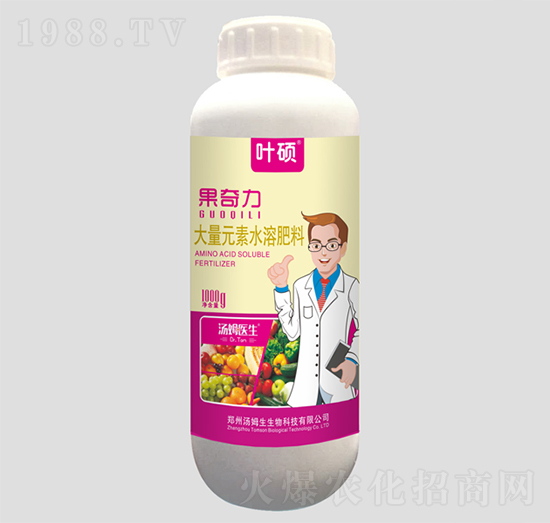 果奇力大量元素水溶肥料-葉碩-湯姆生生物