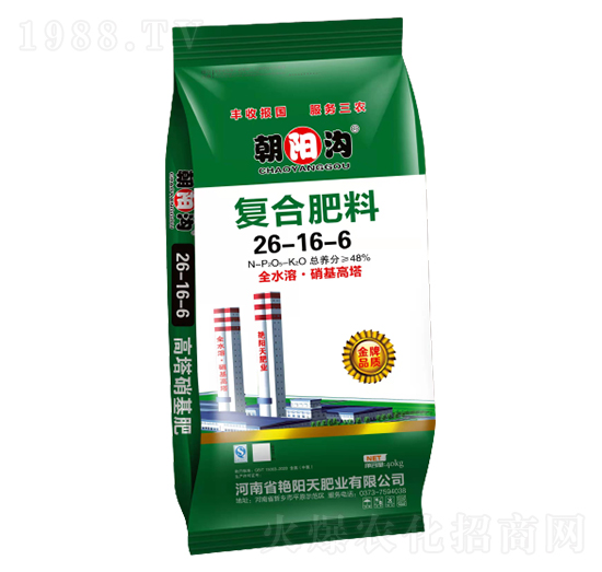 高塔氯基復合肥26-16-6-朝陽溝-艷陽天肥業(yè)