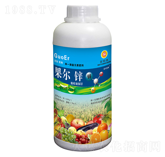 1000g果爾糖醇鋅（水劑）-百陽(yáng)墾