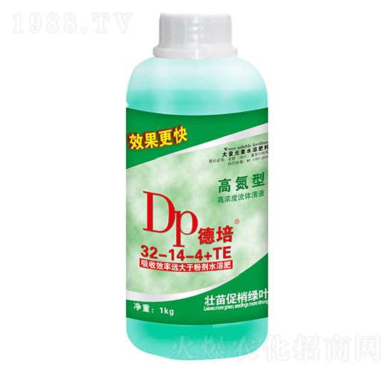 高氮型高濃度流體清液32-14-4+TE-德培-百陽墾