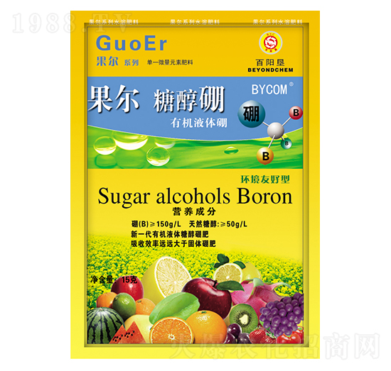 15g果爾糖醇硼（水劑）-百陽墾