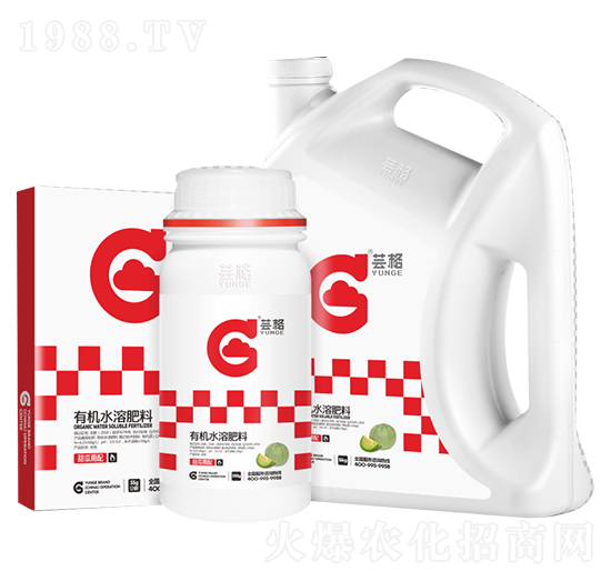 甜瓜需配有機水溶肥料-蕓格