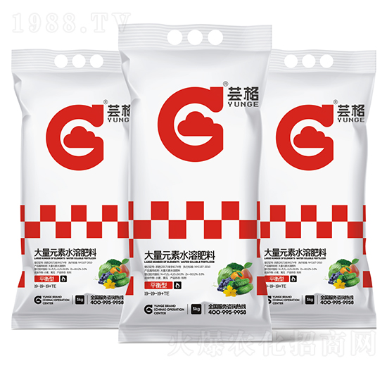 平衡型大量元素水溶肥19-19-19+TE-蕓格-蕓格