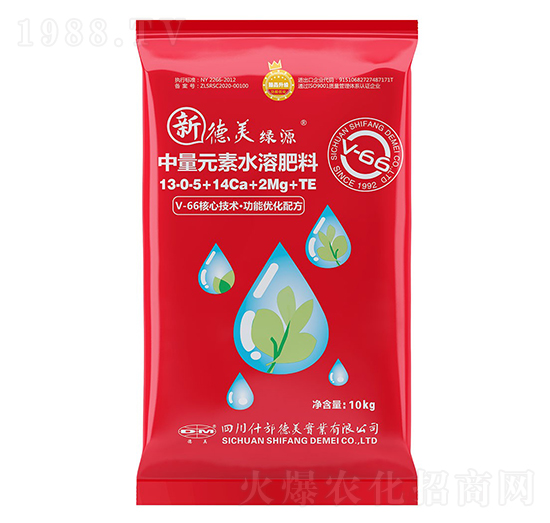 ����Ԫ��ˮ�ܷ���13-0-5+14Ca+2Mg+TE-�µ����GԴ-������(sh��)�I(y��)
