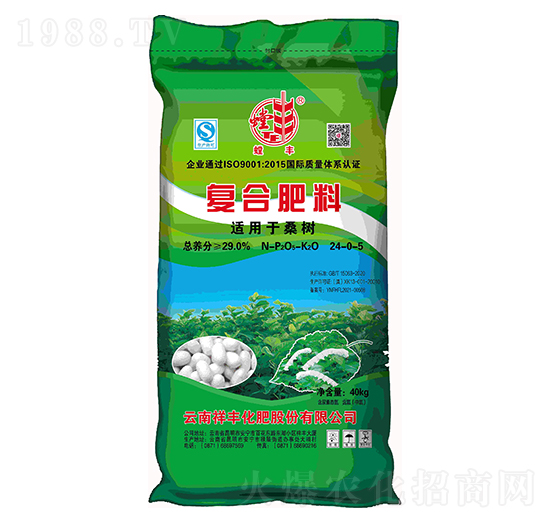桑樹適用復(fù)合肥料24-0-5-螳豐-祥豐石化