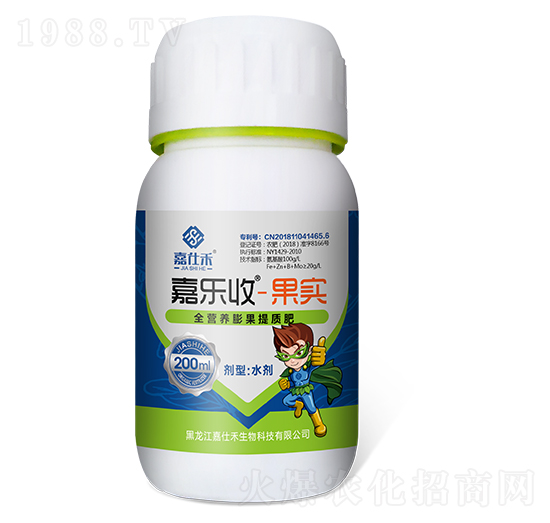 200ml全營(yíng)養(yǎng)膨果提質(zhì)肥-嘉樂(lè)收·果實(shí)-嘉仕禾