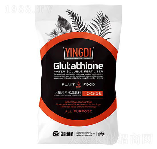 顆粒型大量元素水溶肥15-5-32+TE-英敵-萃森元