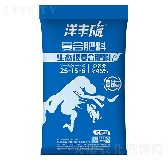 生態(tài)級復合肥料25-15-6-洋豐硫